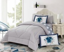Velvo King Comforter set - SCARLET1