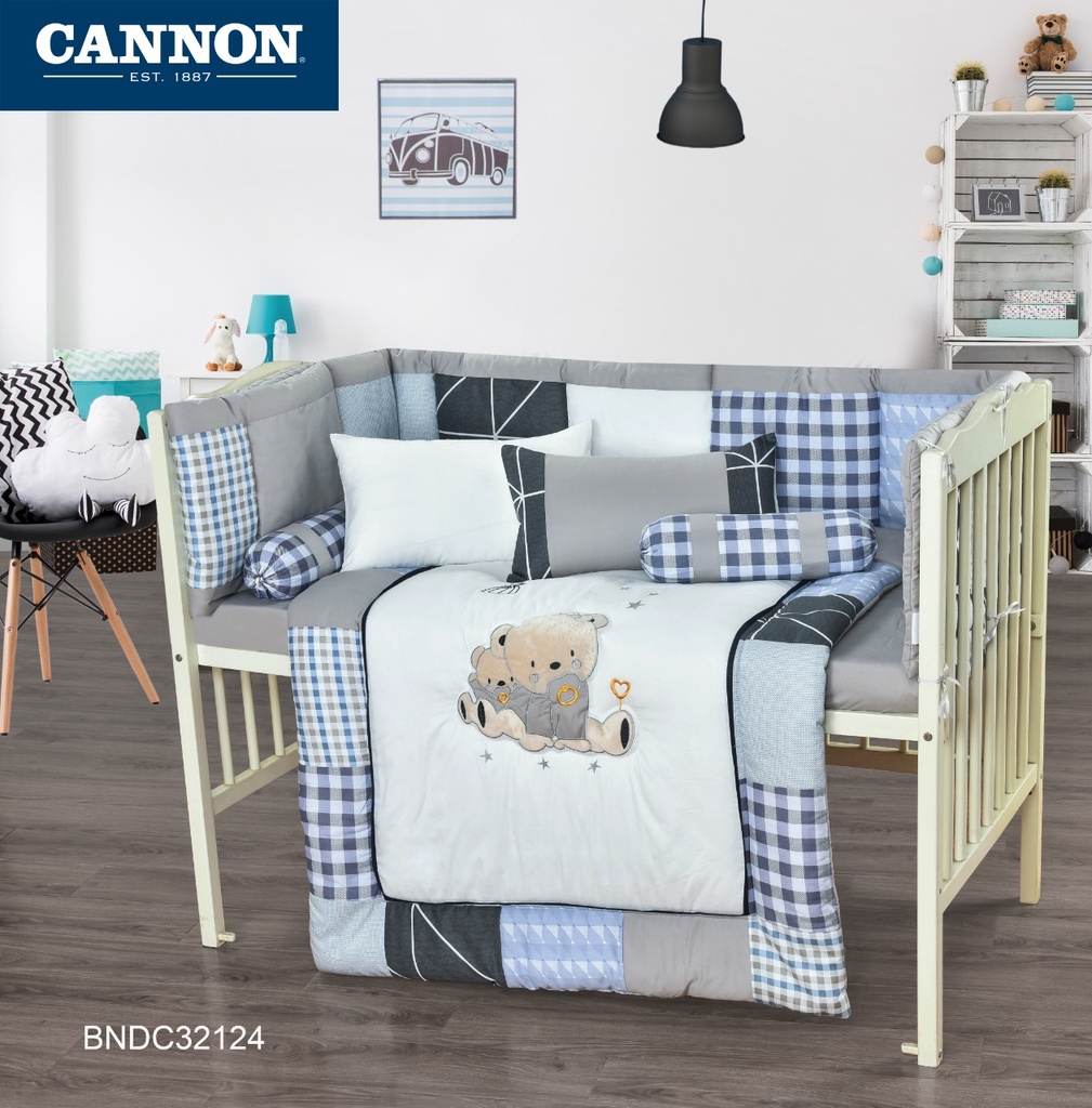 BABY COLLECTION 7PCS COMFORTER SET-Bear