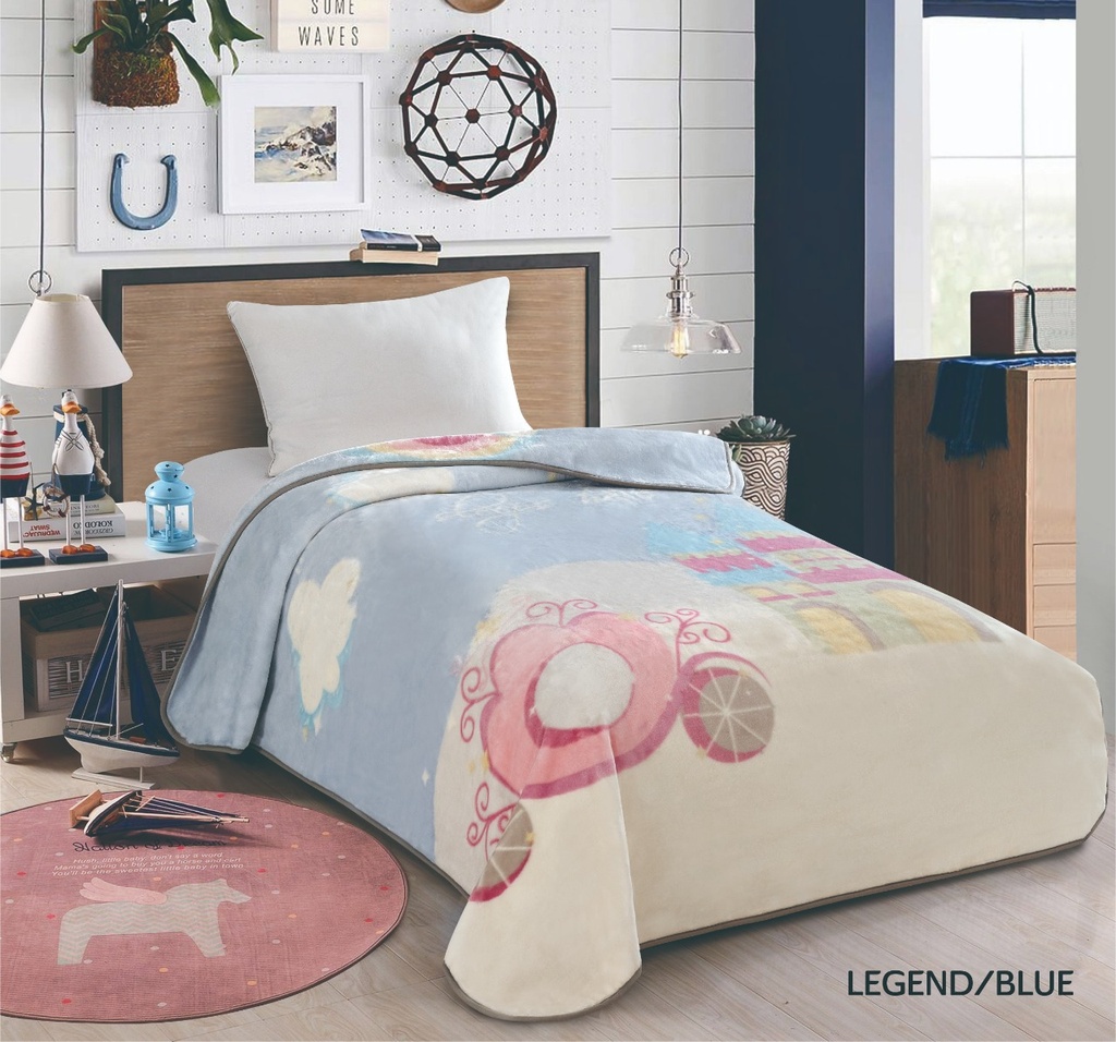 JUNIOR PRINTED BLANKET 160X220 LEGEND