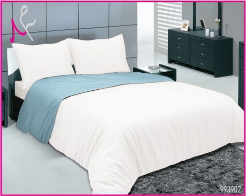 Single Comforter Reversible B&W