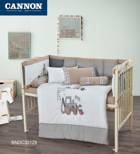 BABY COLLECTION 7PCS COMFORTER-Bulldozer