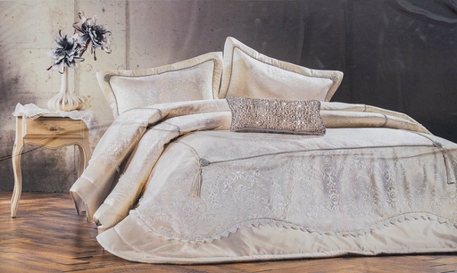 COMF ZEBRA CASA ESTIMATE KING 10PCS CREAM