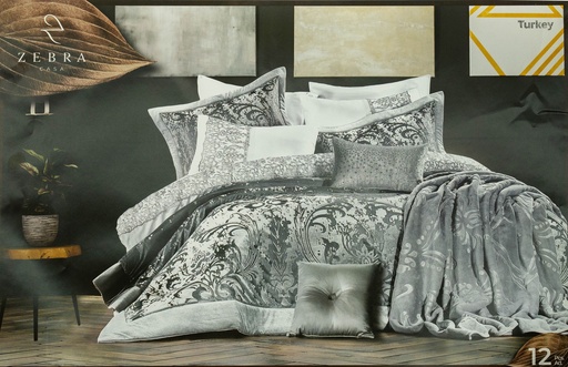 COMF ZEBRA DIAMOND KING 12PCS GREY