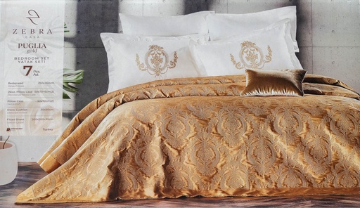 COMF ZEBRA KING 7 PCS-LISBONA-GOLD