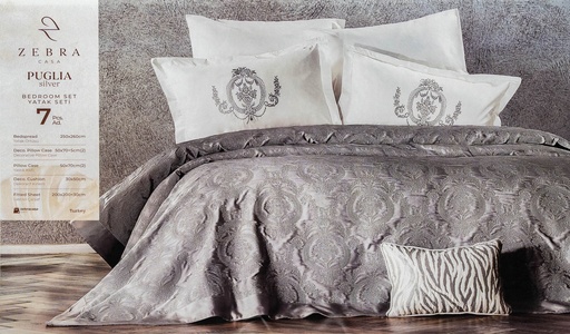 COMF ZEBRA KING 7 PCS-LISBONA-GREY