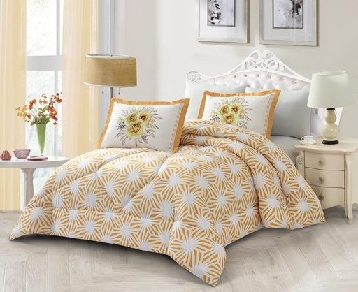 Velvo King Comforter set - SCARLET4